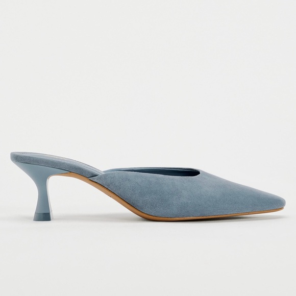 ZARA Suede Mules - Price Firm - Picture 1 of 12